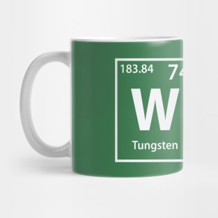 War (W-Ar) Periodic Elements Spelling Mug